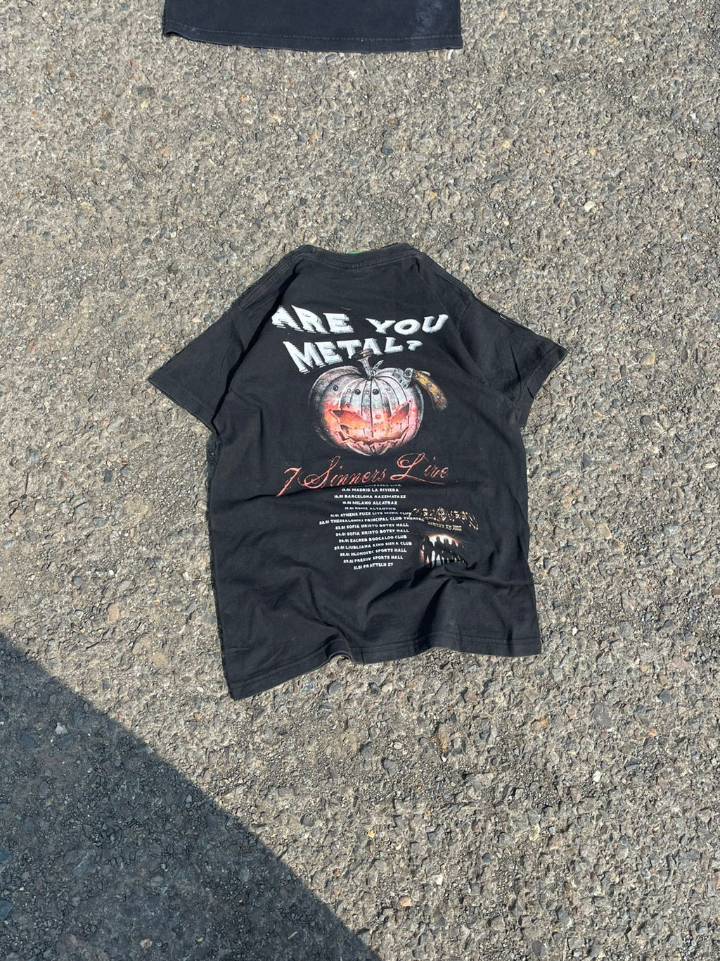 Helloween heavy metal early 2000s tee
