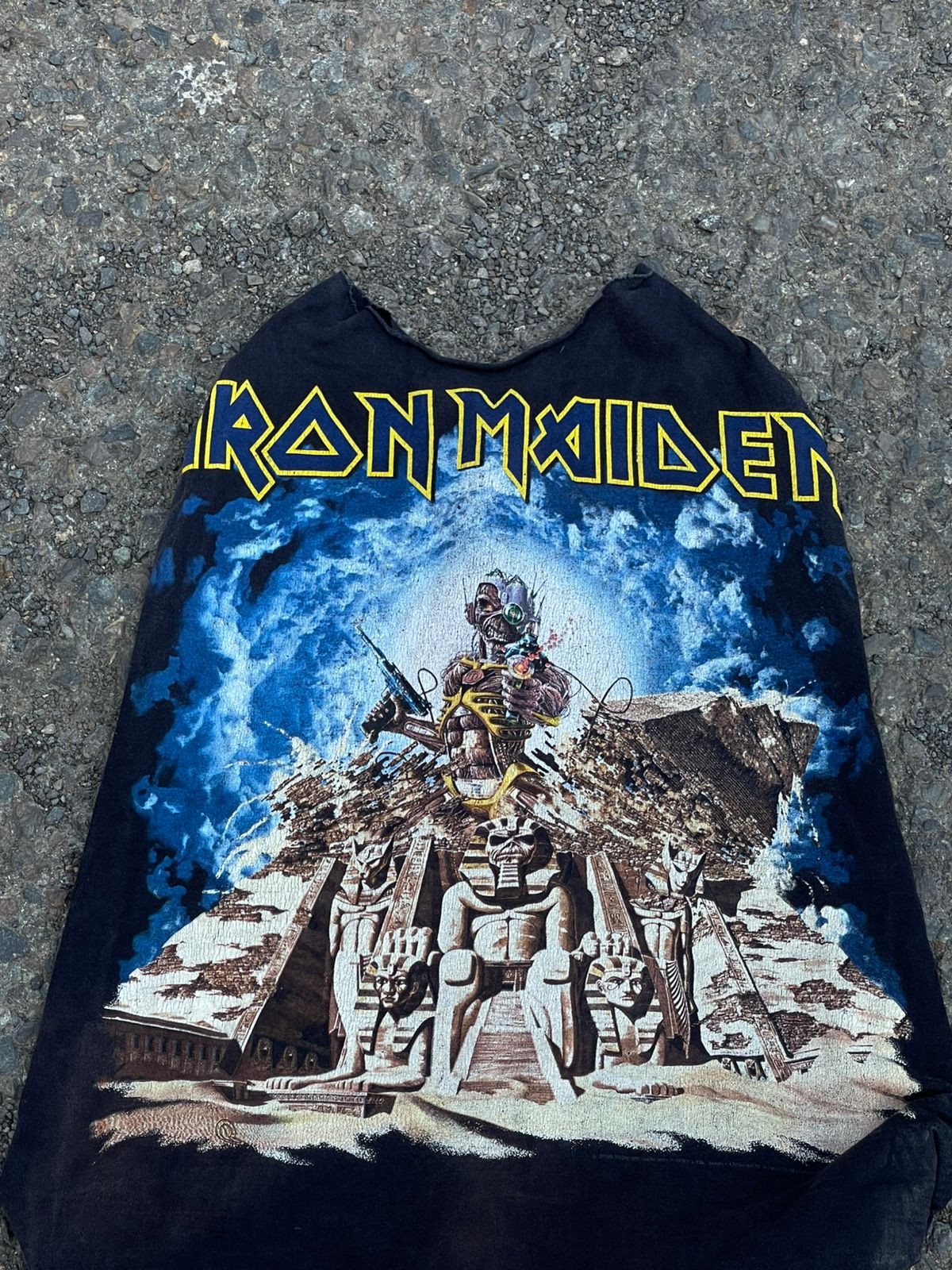 Ironmaiden rarest sleeveless tee ( the back is insane)