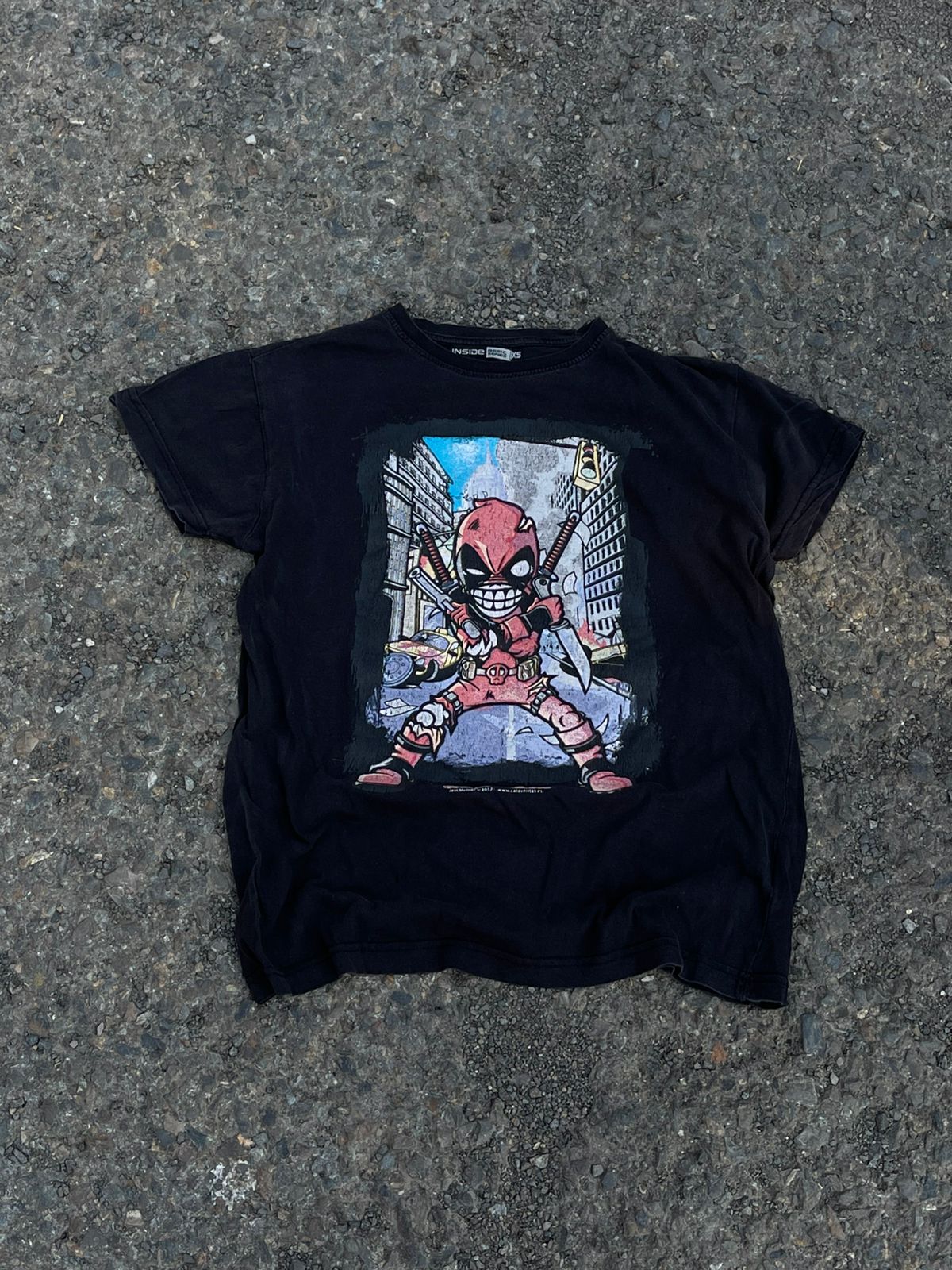 Spider punk retro tee