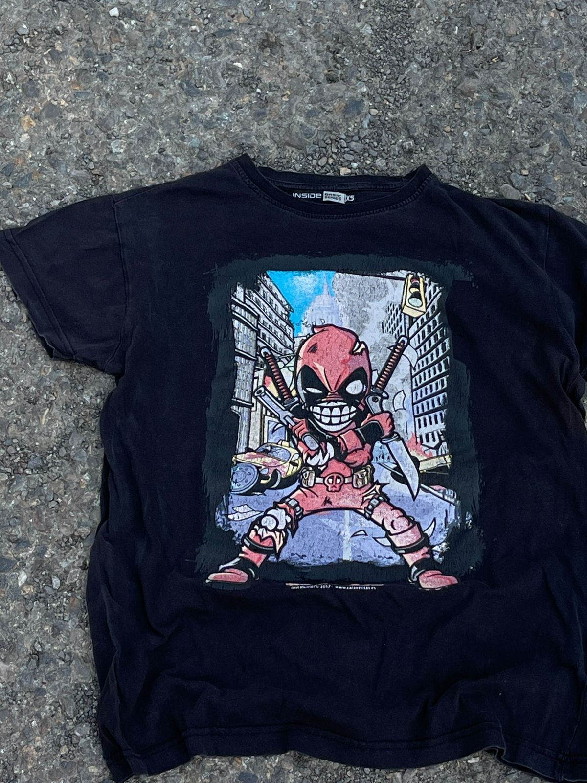 Spider punk retro tee