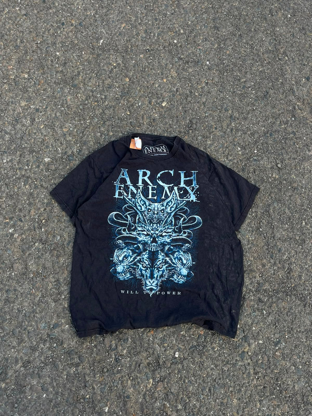 Arch enemy washed tee