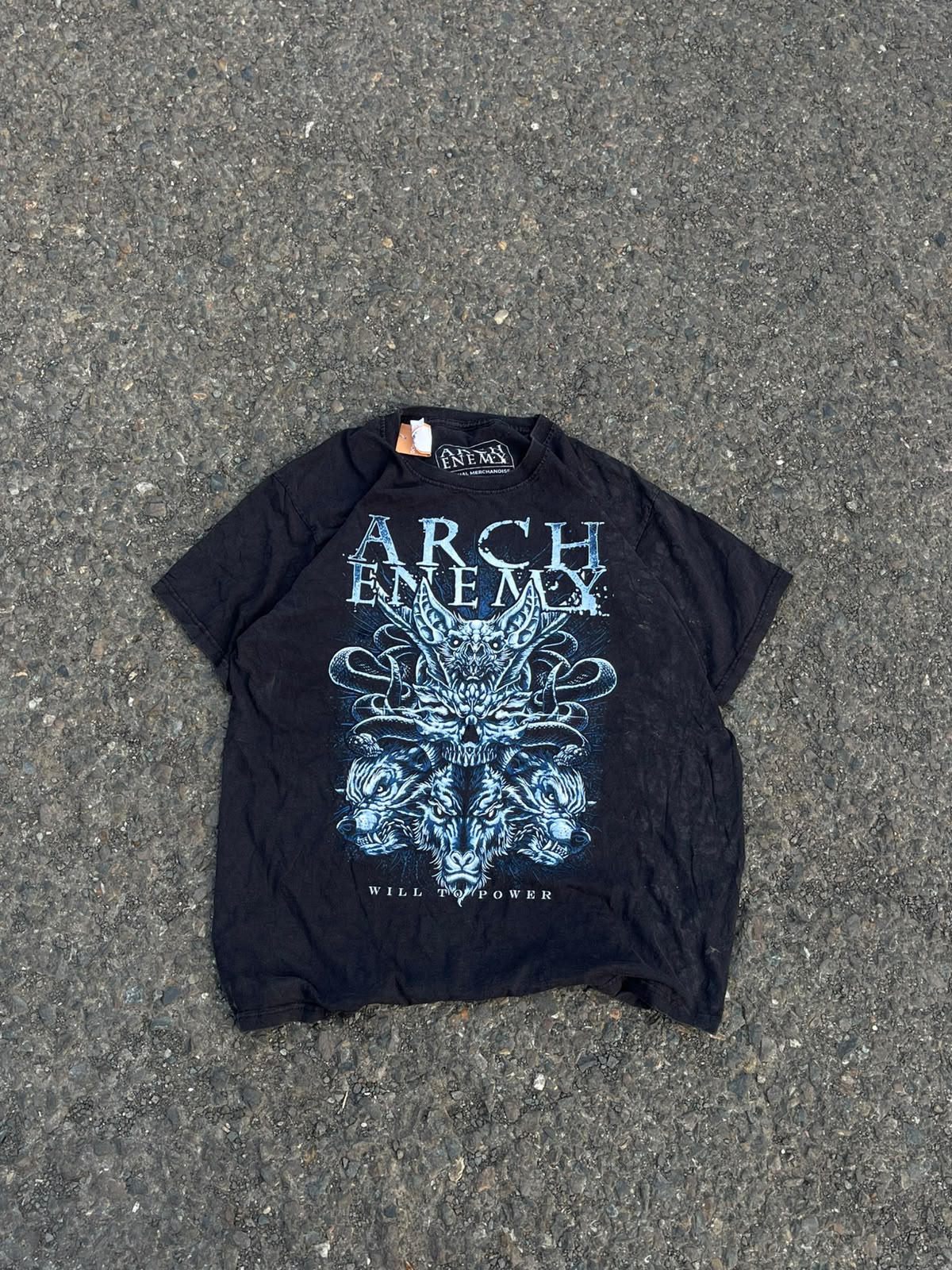 Arch enemy washed tee
