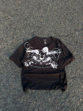 Vintage 1900s black angel racing tee (rare)
