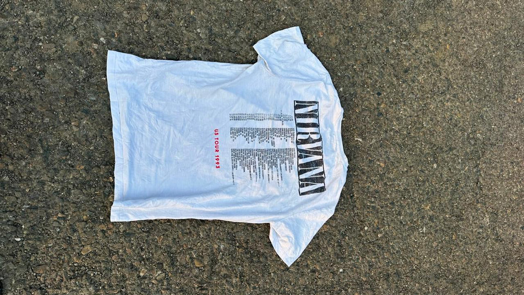 Nirvana vintage 90s tee
