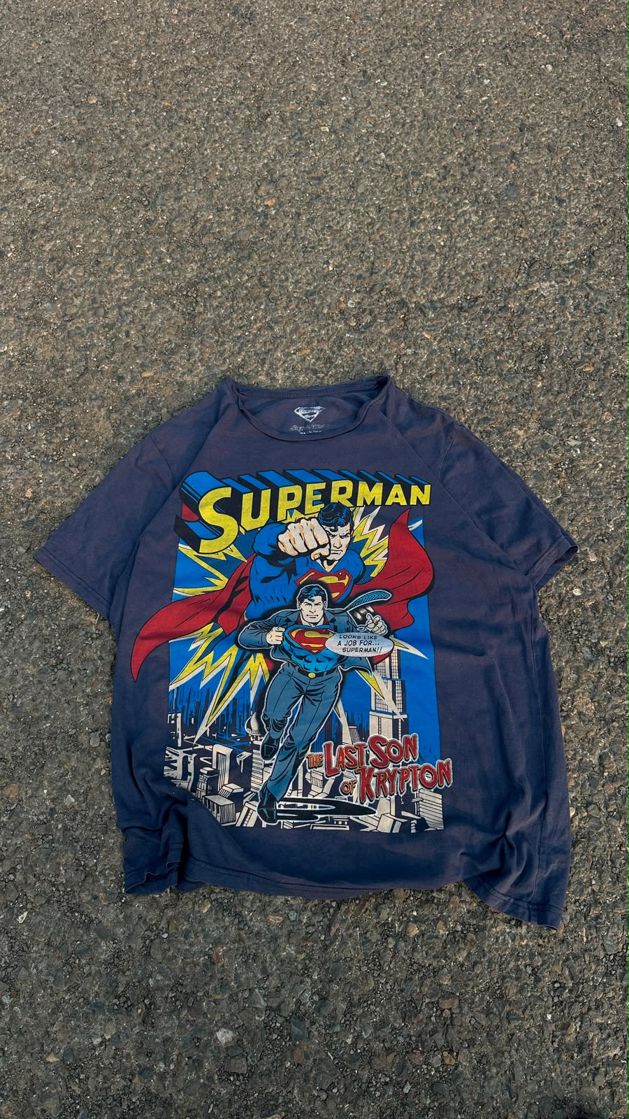 Superman 90's graphic tee