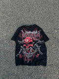 rock and roll ganster vintage racing y2k 2000s tee