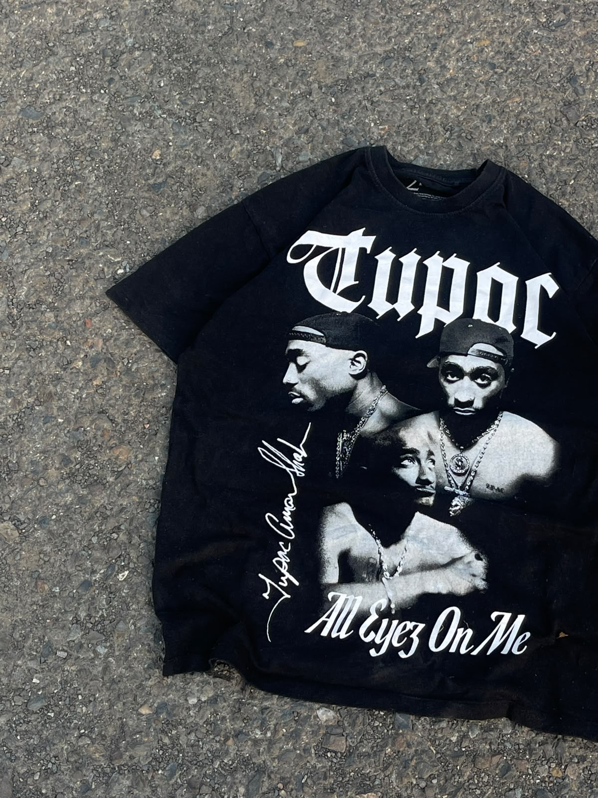 vintage mid 2000s tupac rare tee