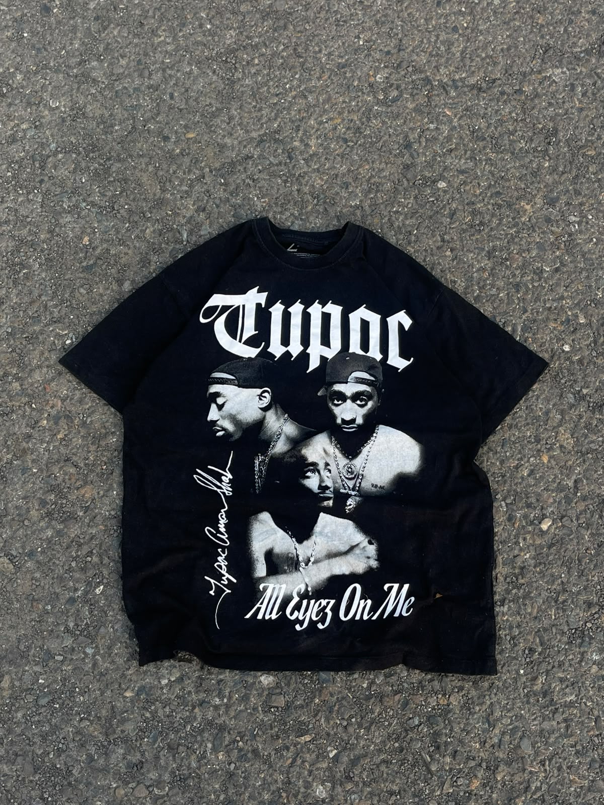 vintage mid 2000s tupac rare tee