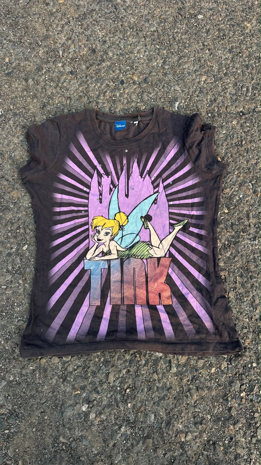 vintage tink graphic tee
