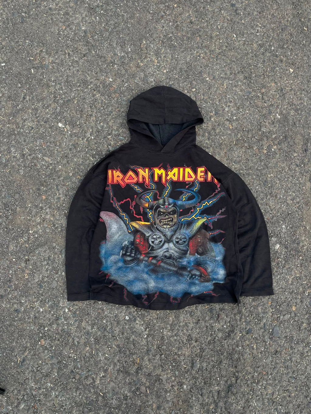 Iron maiden vintage hoodie