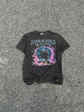 Vintage 90s warriors rare sunfaded tee( extremely rare texture)