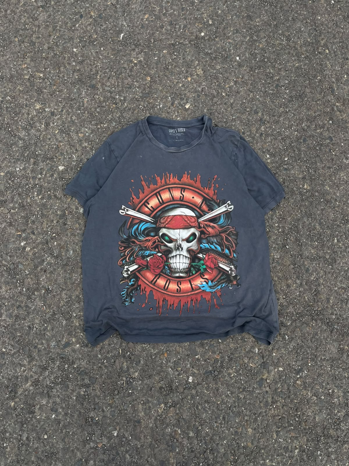Guns and roses vintage tee(rare)