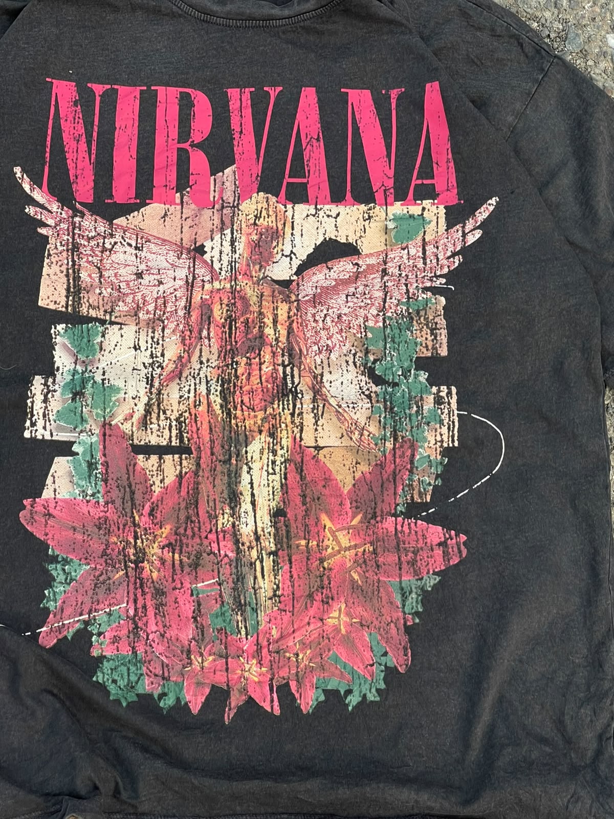 Vintage nirvana early 2000s extremely rare tee