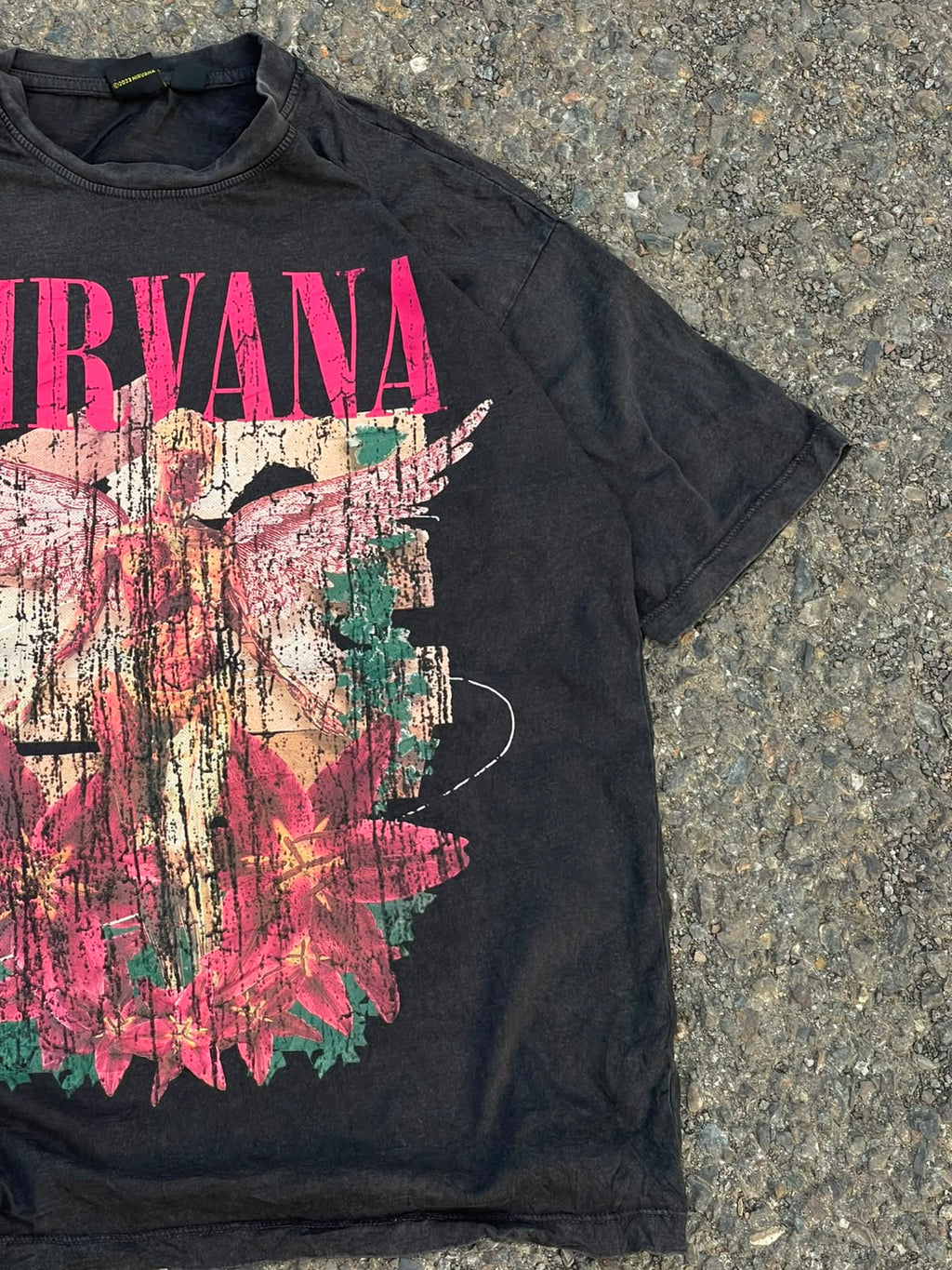 Vintage nirvana early 2000s extremely rare tee