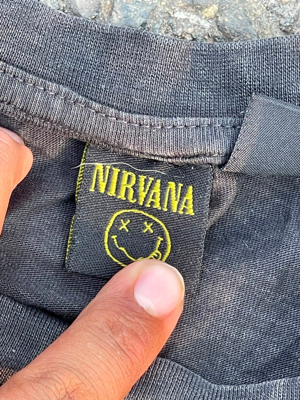 Vintage nirvana early 2000s extremely rare tee
