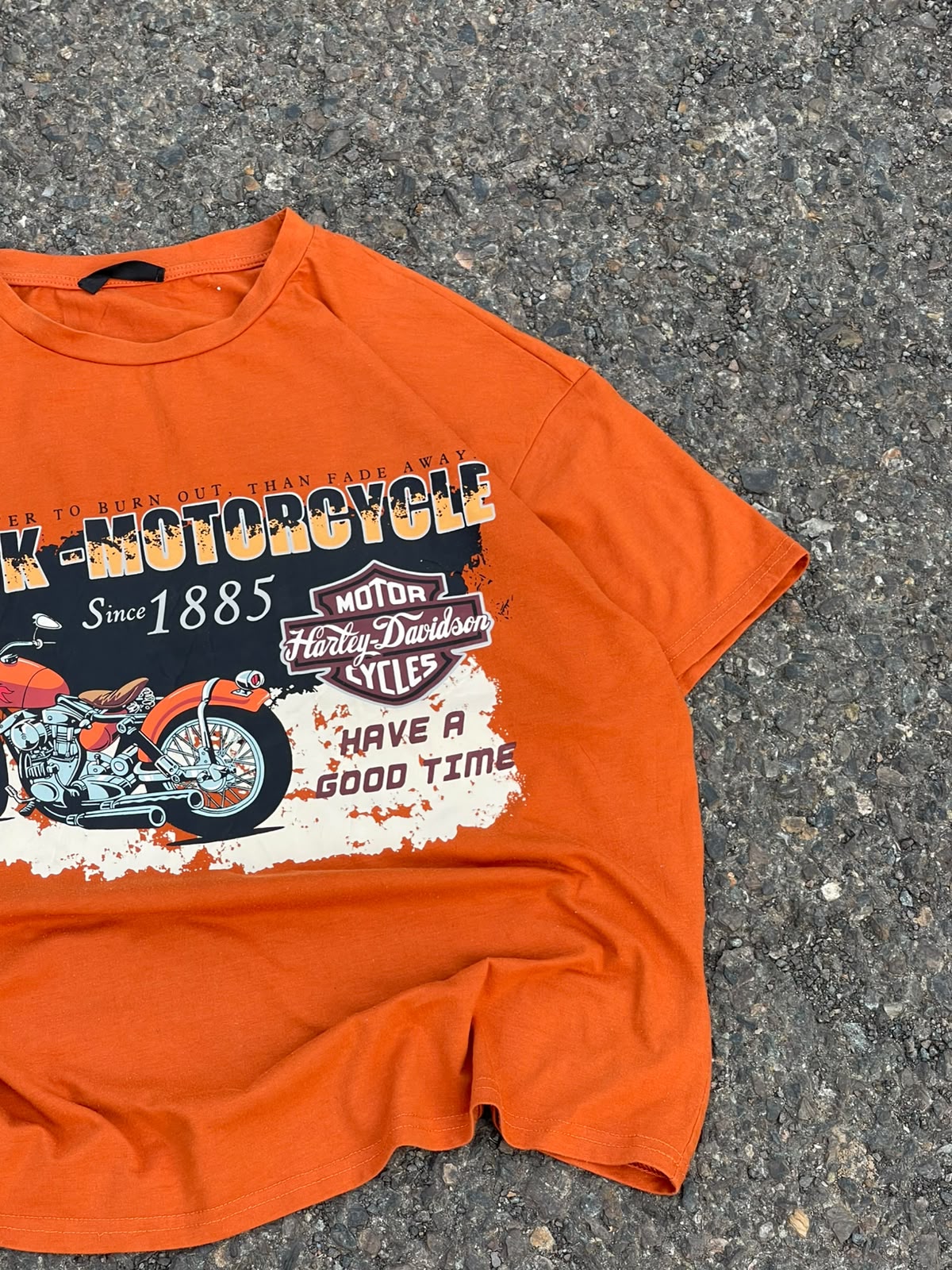 Vintage "Harley davidson" rare racing tee