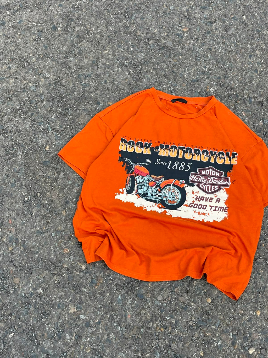 Vintage "Harley davidson" rare racing tee