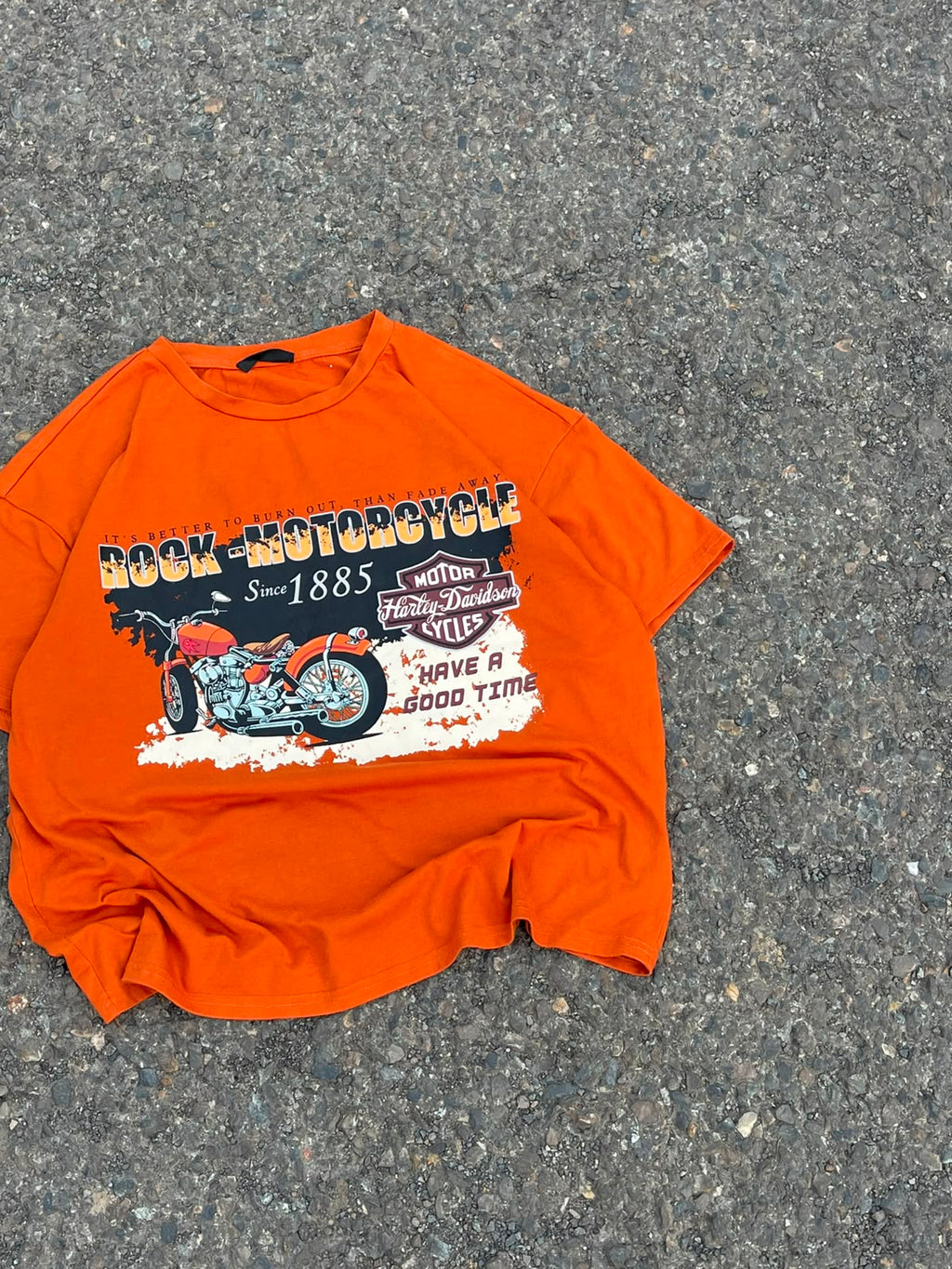 Vintage "Harley davidson" rare racing tee