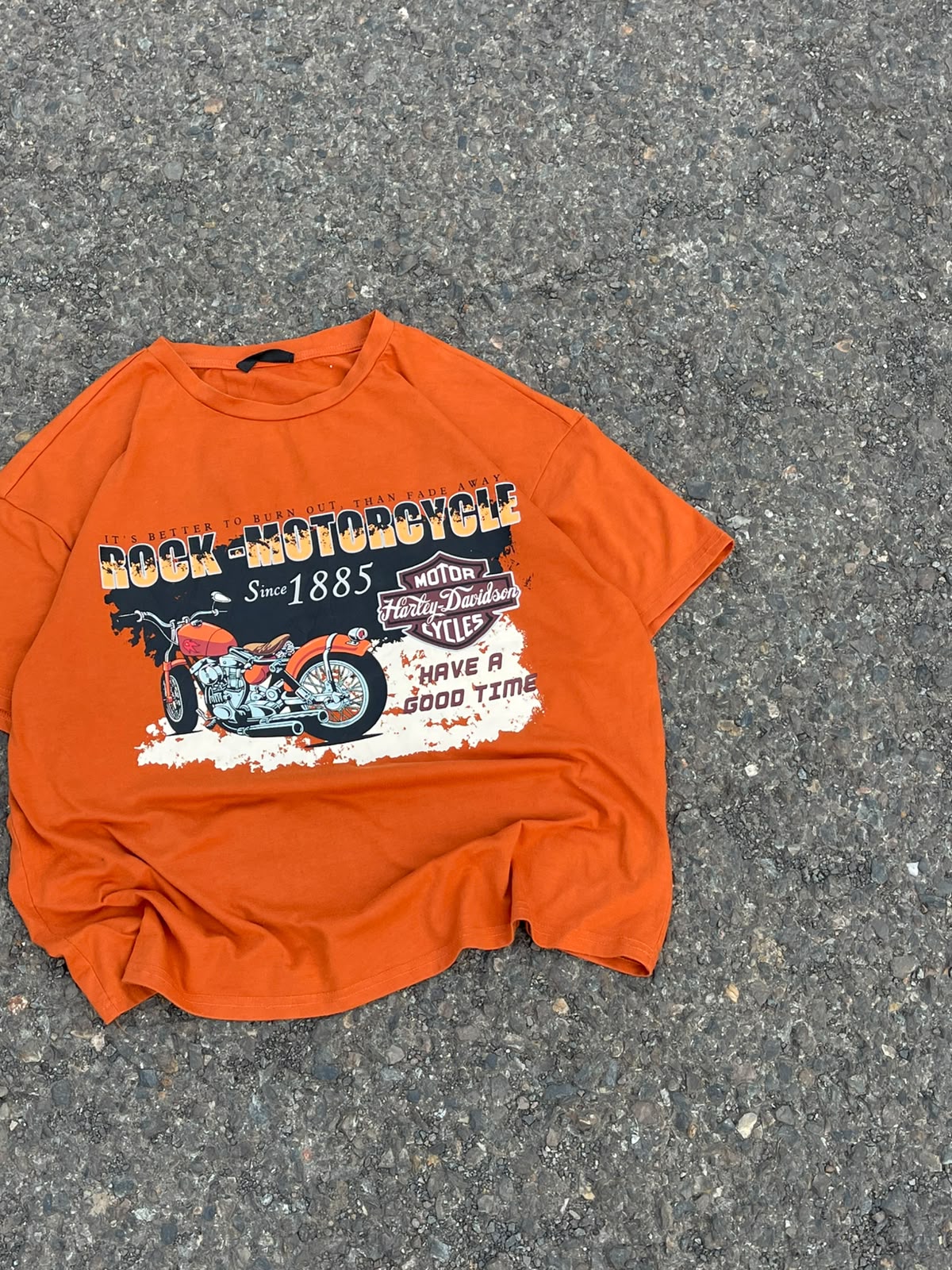 Vintage "Harley davidson" rare racing tee