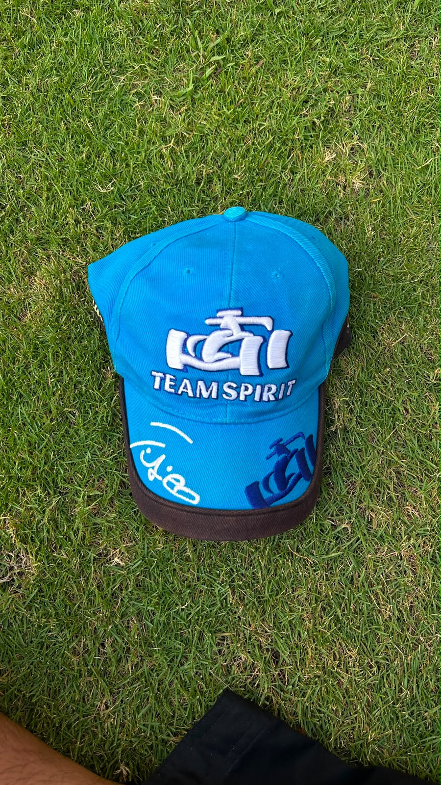 Team spirit vintage racing cap
