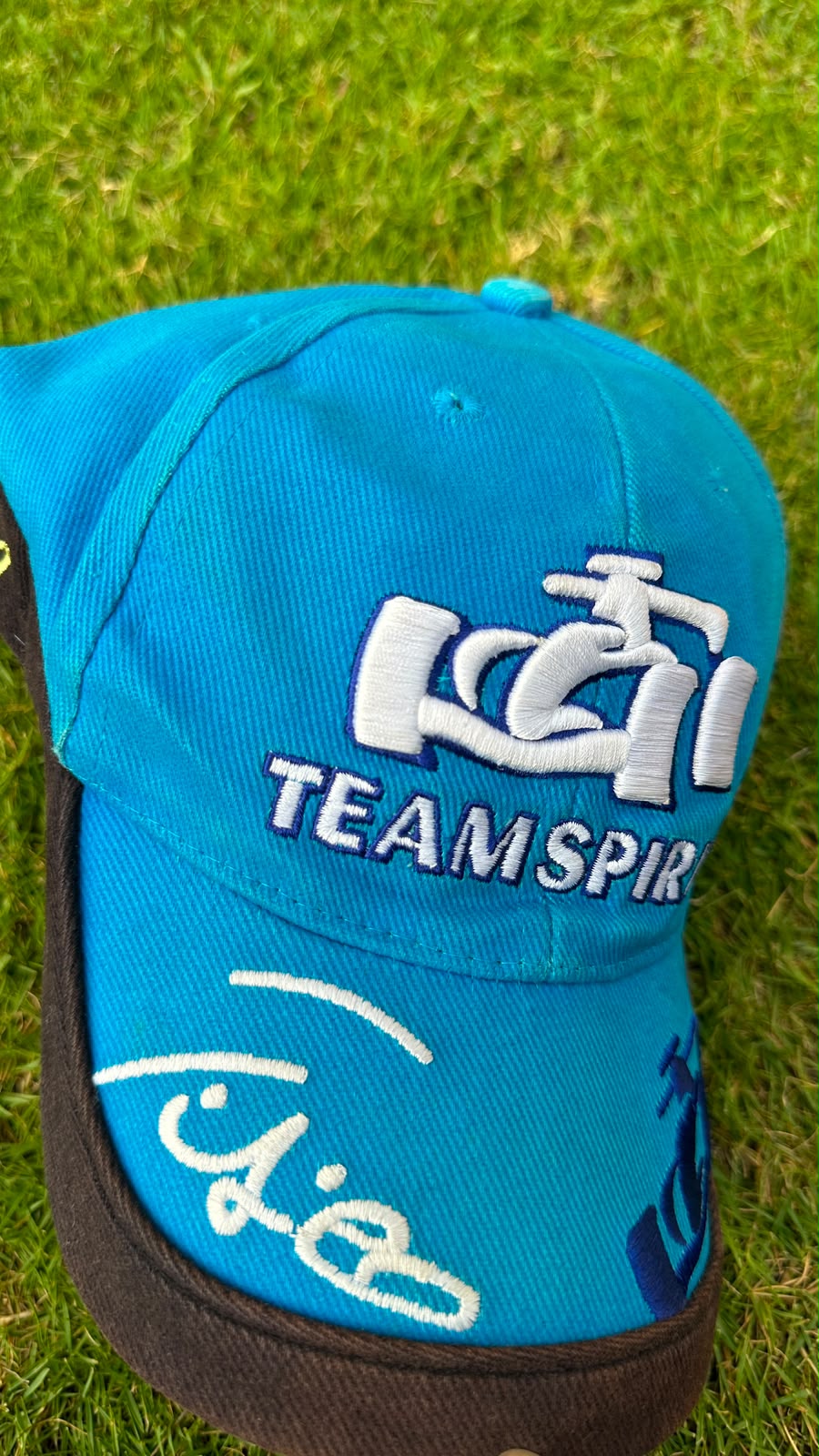 Team spirit vintage racing cap