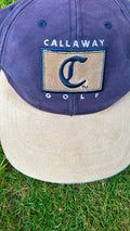 Callaway suede vintage cap