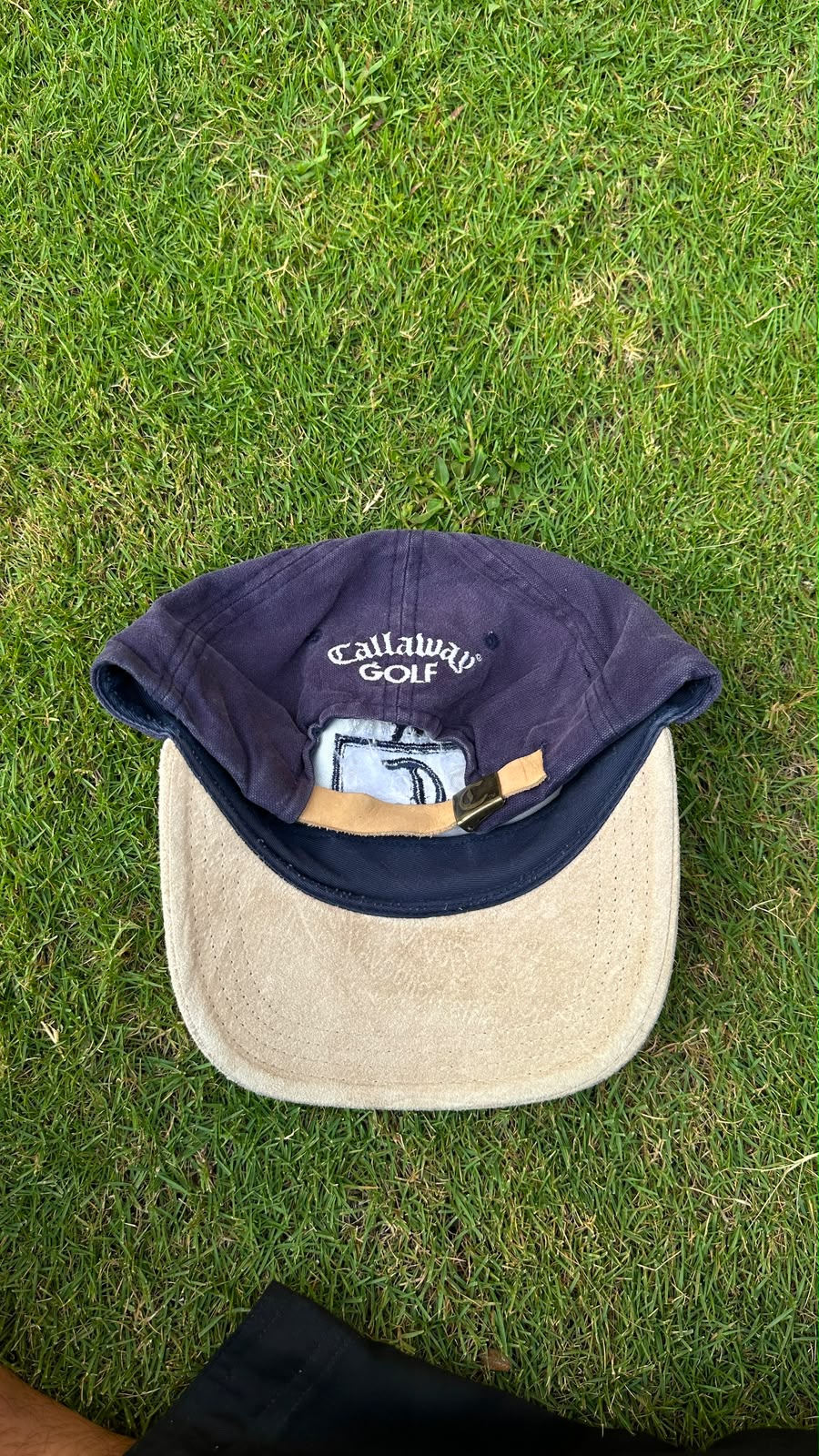 Callaway suede vintage cap