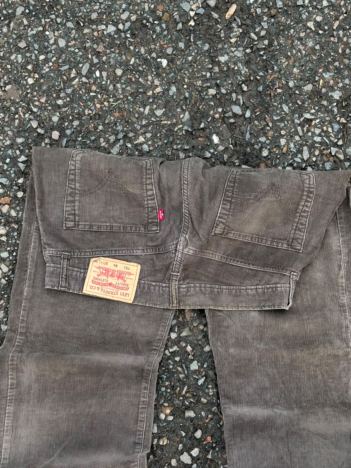 Levis vintage 401 denim