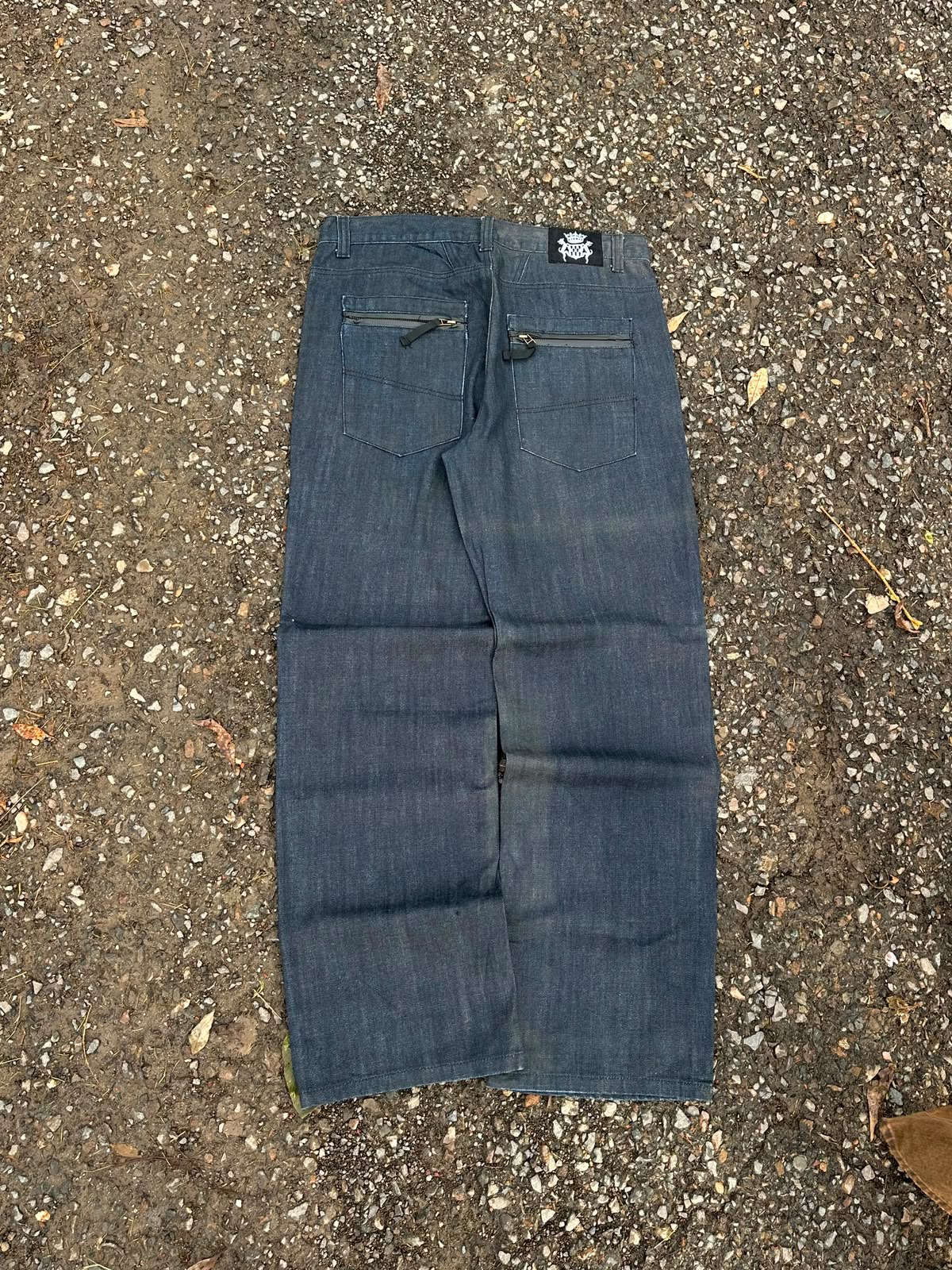 Vintage 90s washed y2k baggy denim