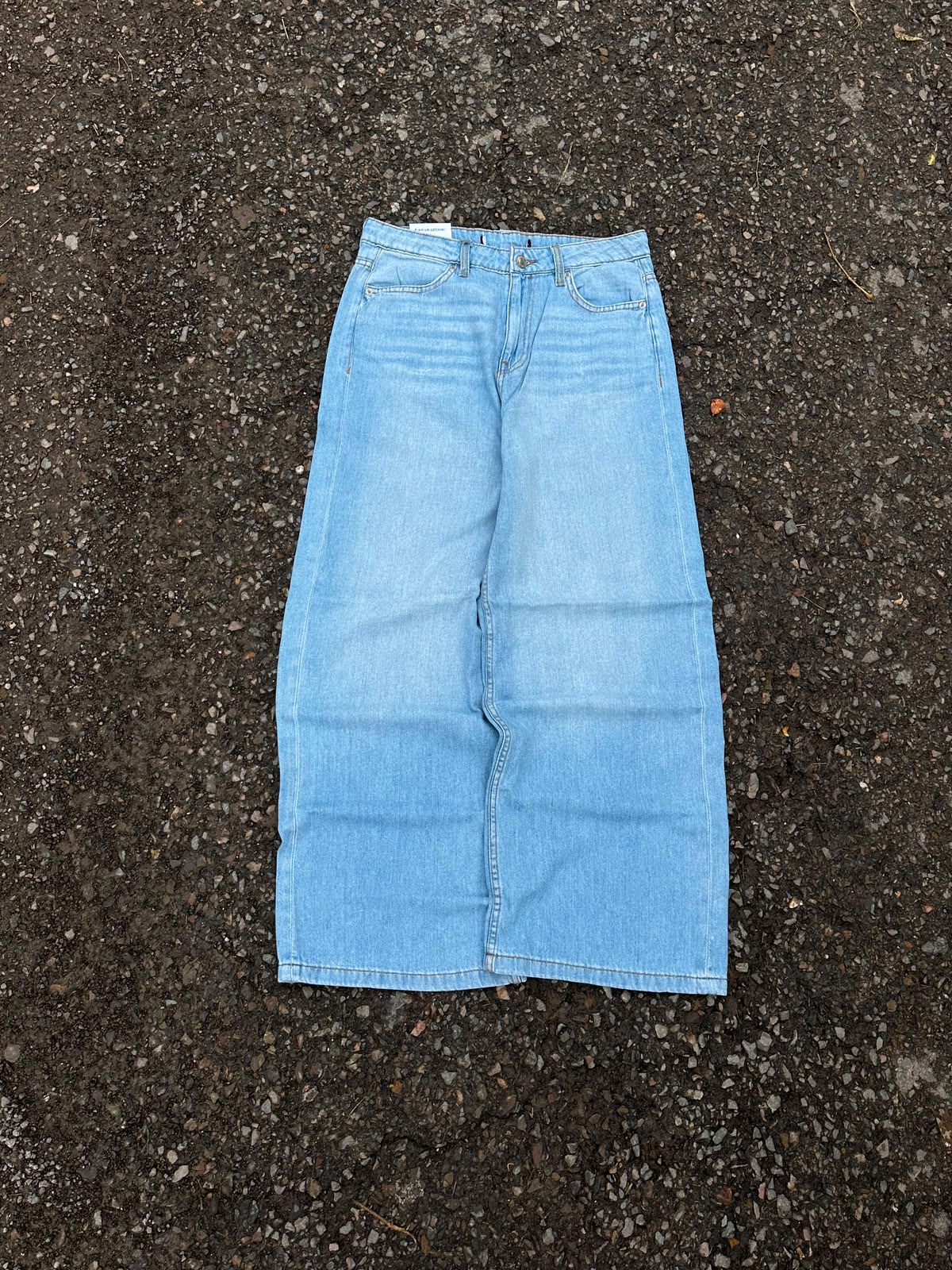Light Blue essential daily baggy jeans