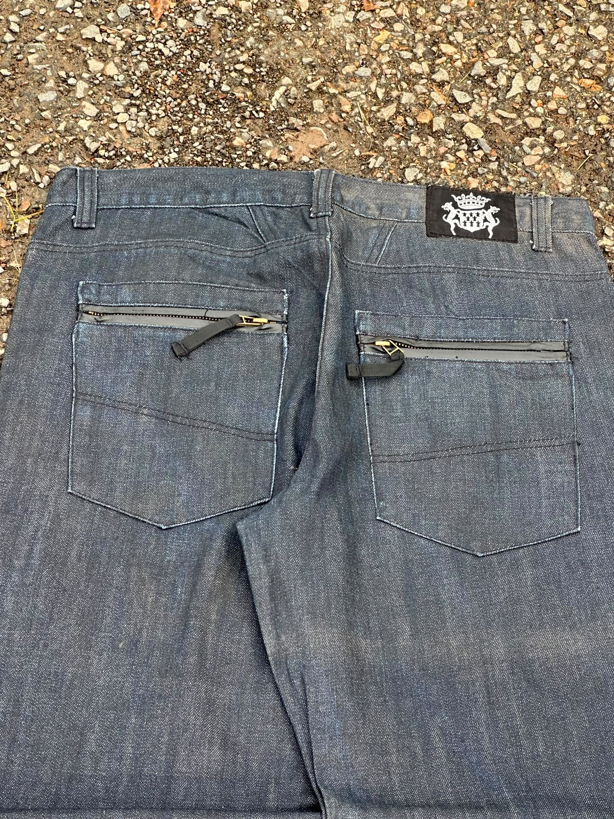 Vintage 90s washed y2k baggy denim