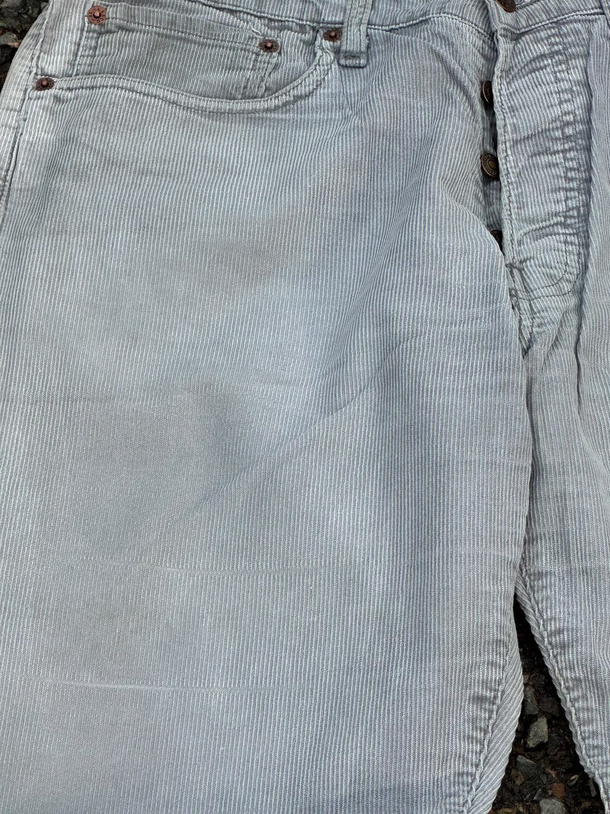 Vintage levis 401 coroduroy baggy jeans