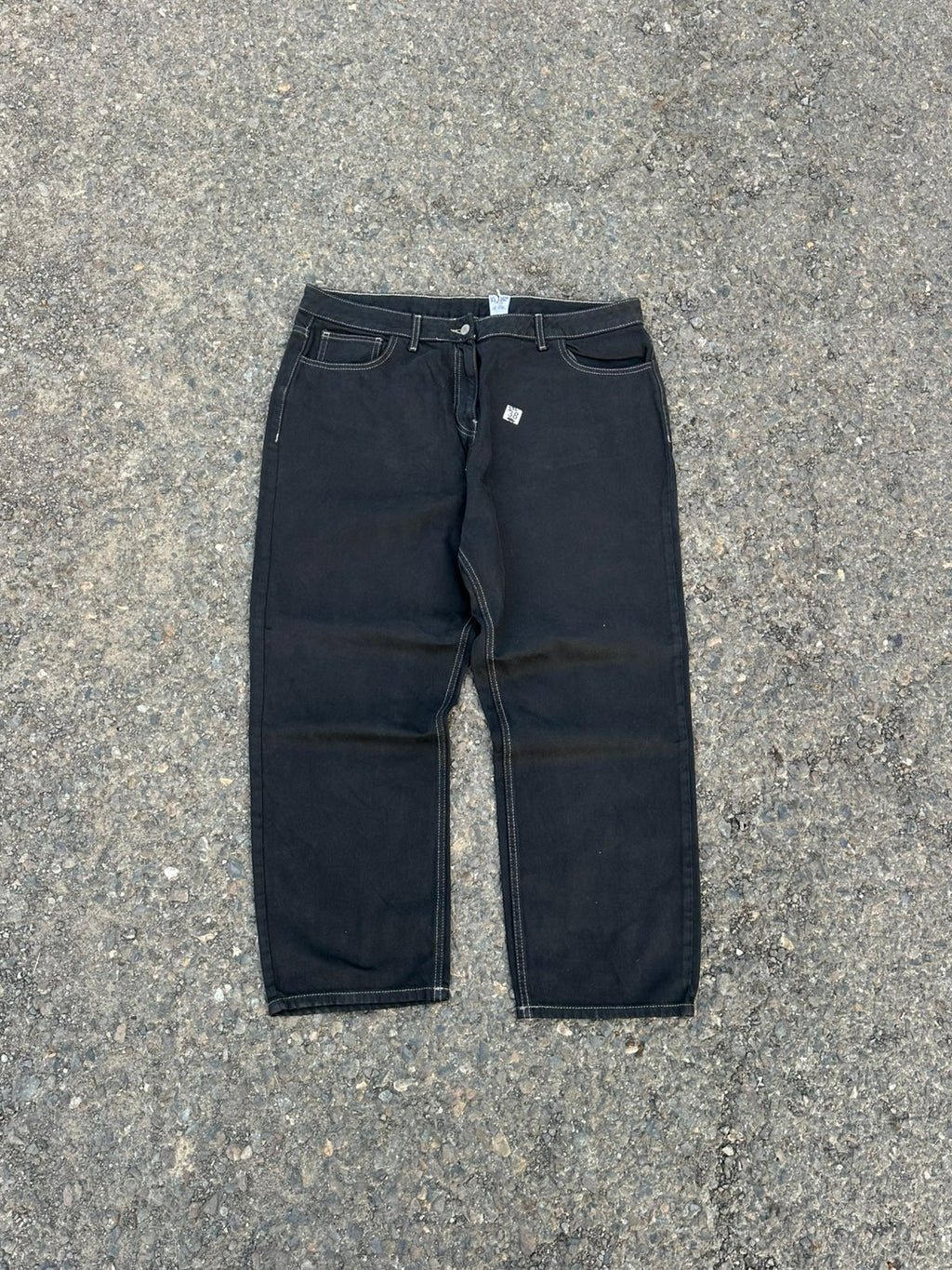 Vintage black essential denim