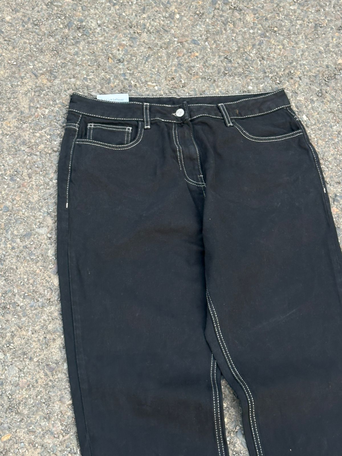 Vintage black essential denim