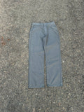 Glazed grey denim