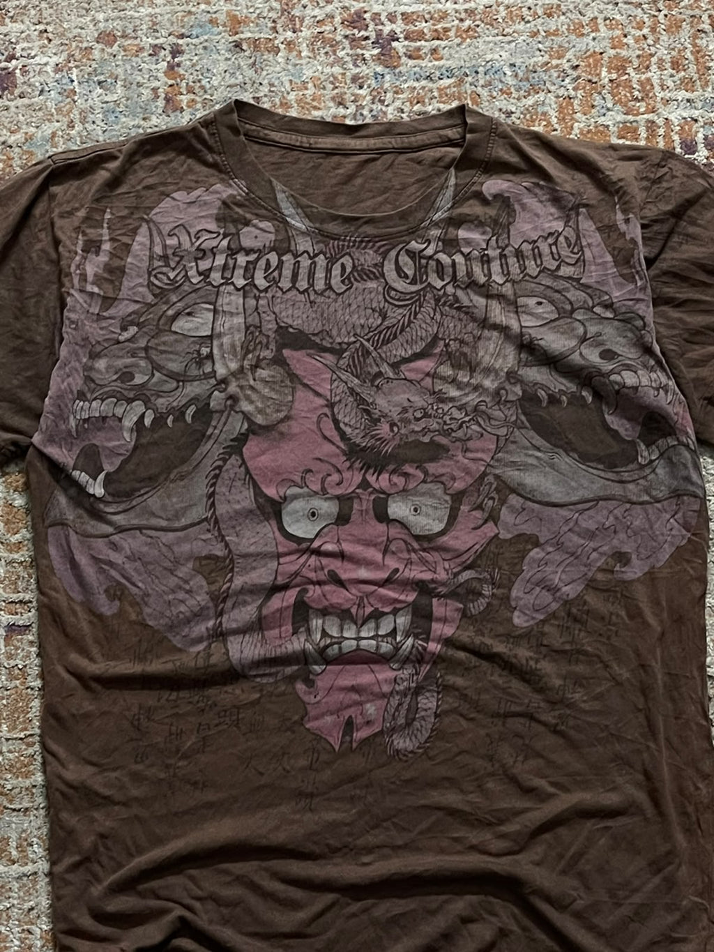 Xtreme Couture by Affliction rare japanese text grail