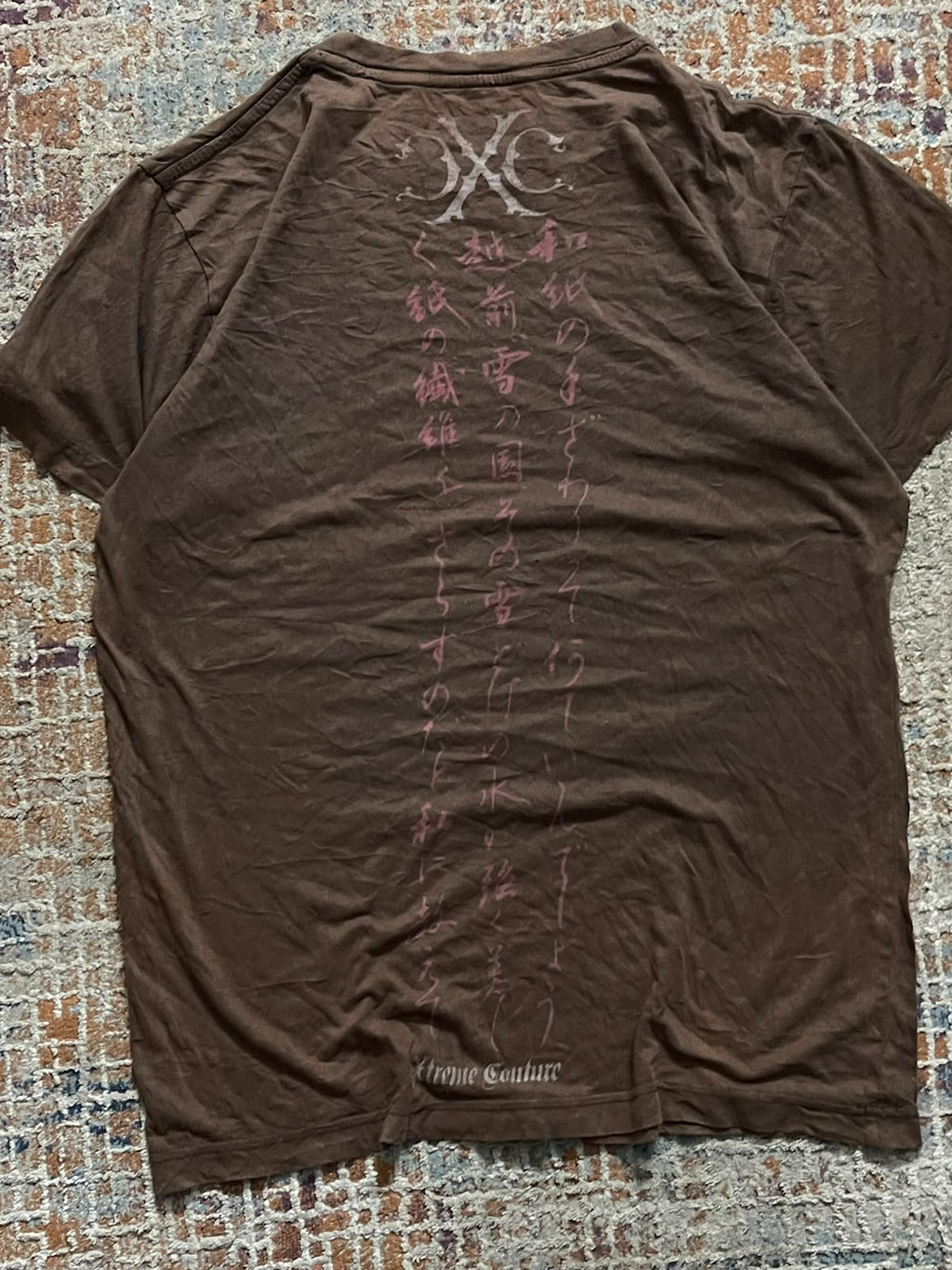 Xtreme Couture by Affliction rare japanese text grail