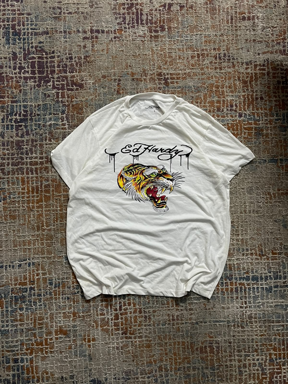 Ed hardy white tee