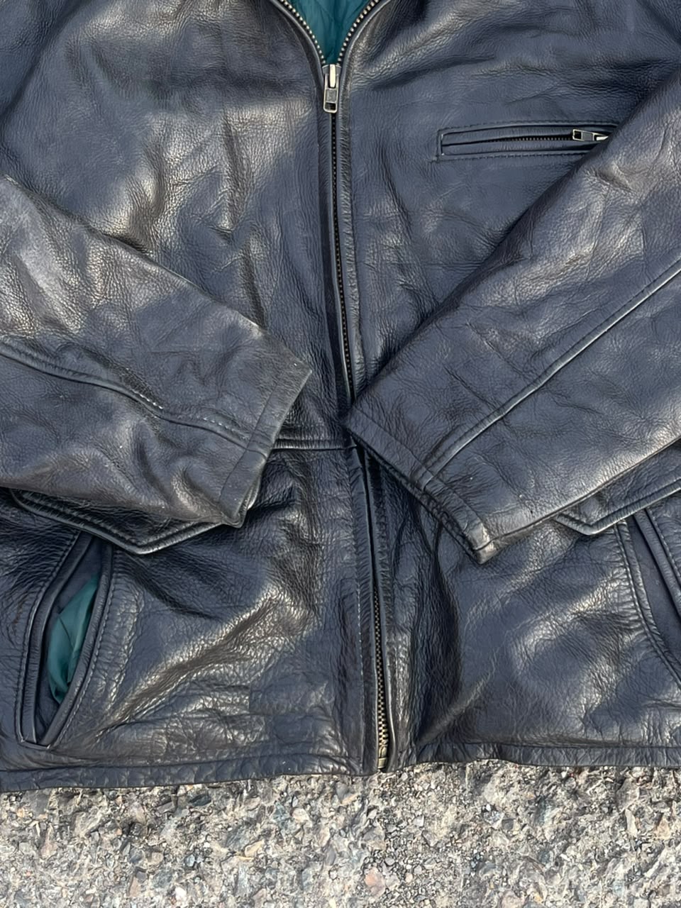 Vintage 1992 reoins leather jacket