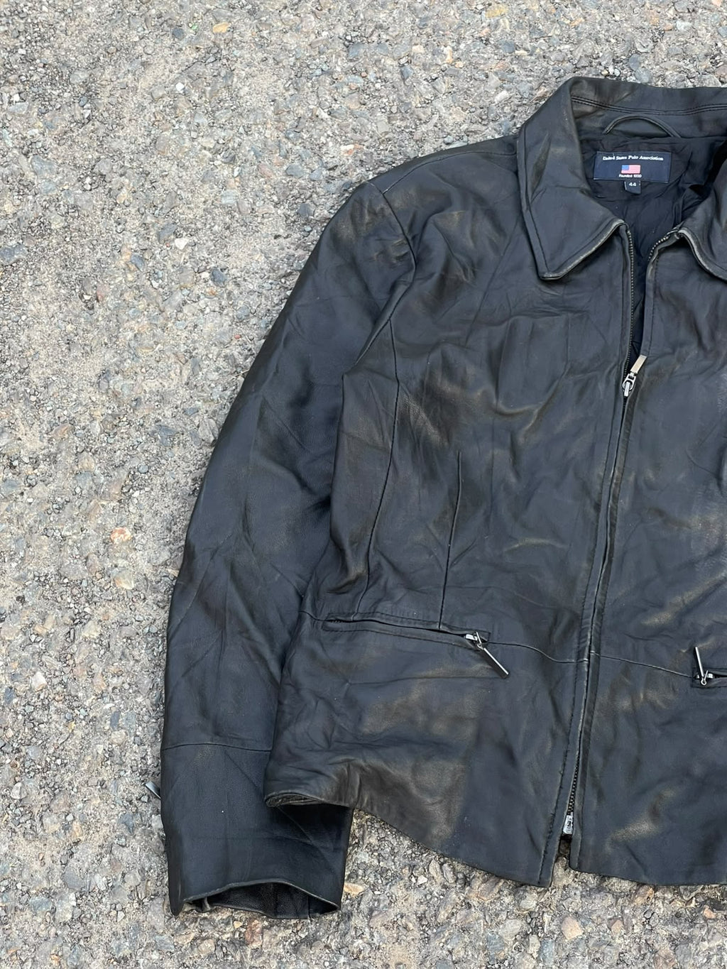 Polo association leather jacket