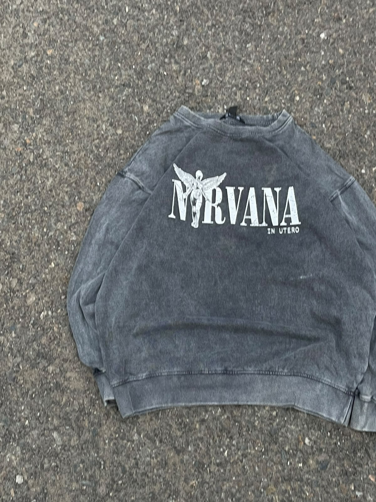 Nirvana acid washed very beautifull sweater