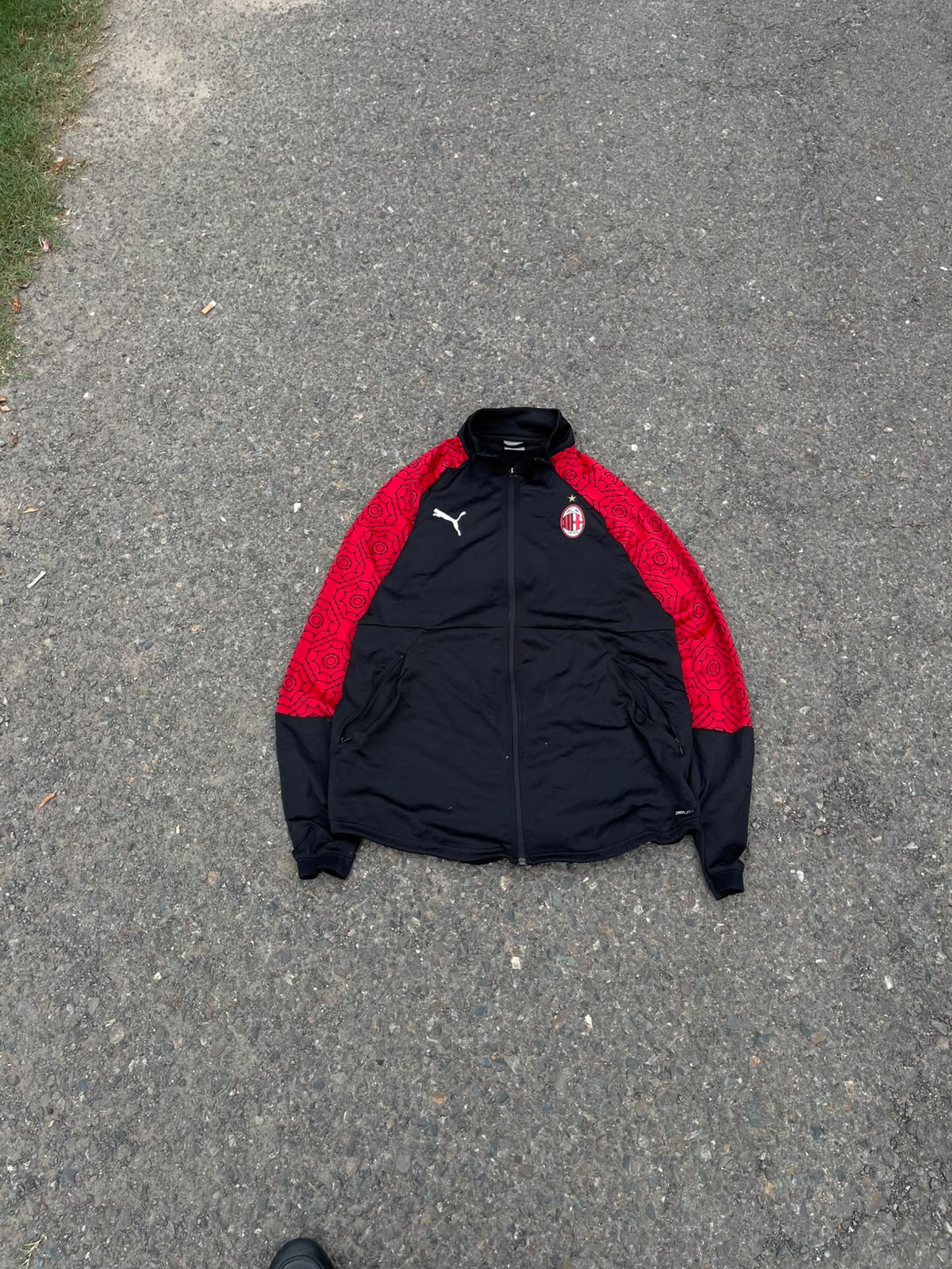 Ac Milan Retro Zipper