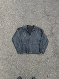 Vintage black leather jacket