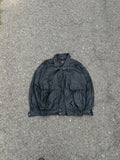 Vintage cuir pelle leadr genuine leather jacket