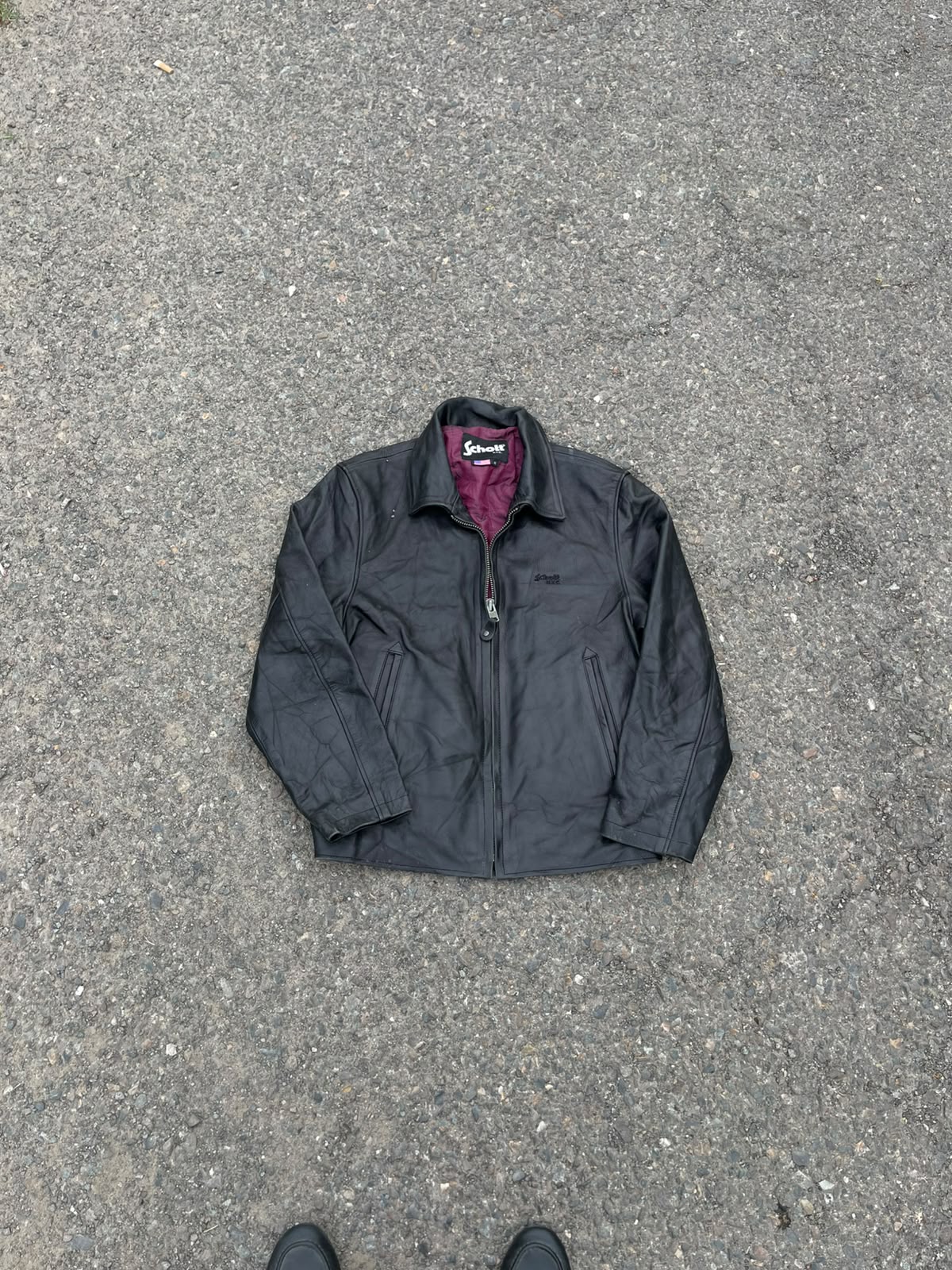 Mr Schott rar genuine leather vintage jacket