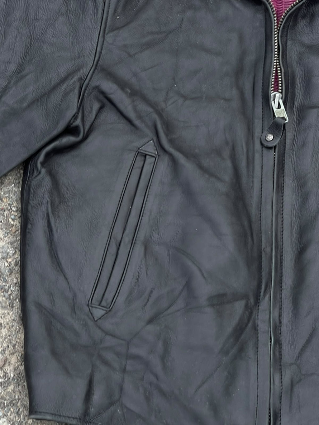 Mr Schott rar genuine leather vintage jacket