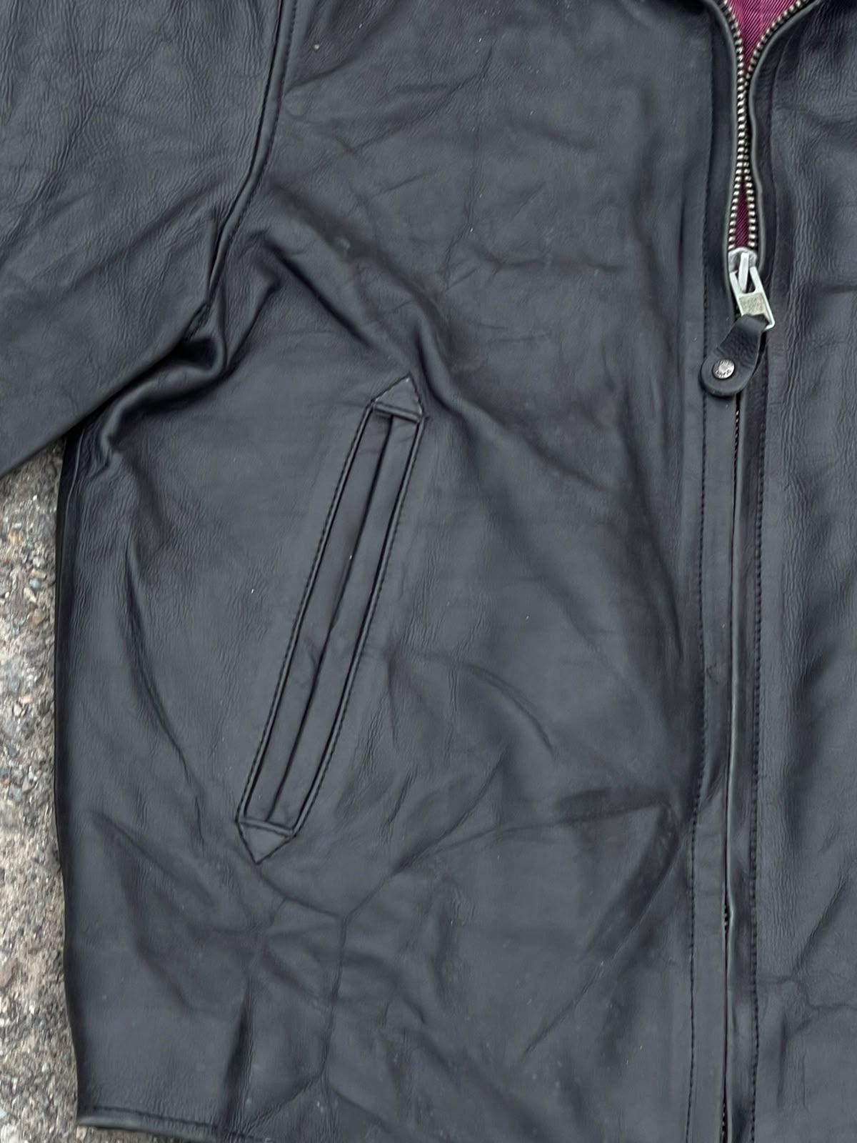 Mr Schott rar genuine leather vintage jacket