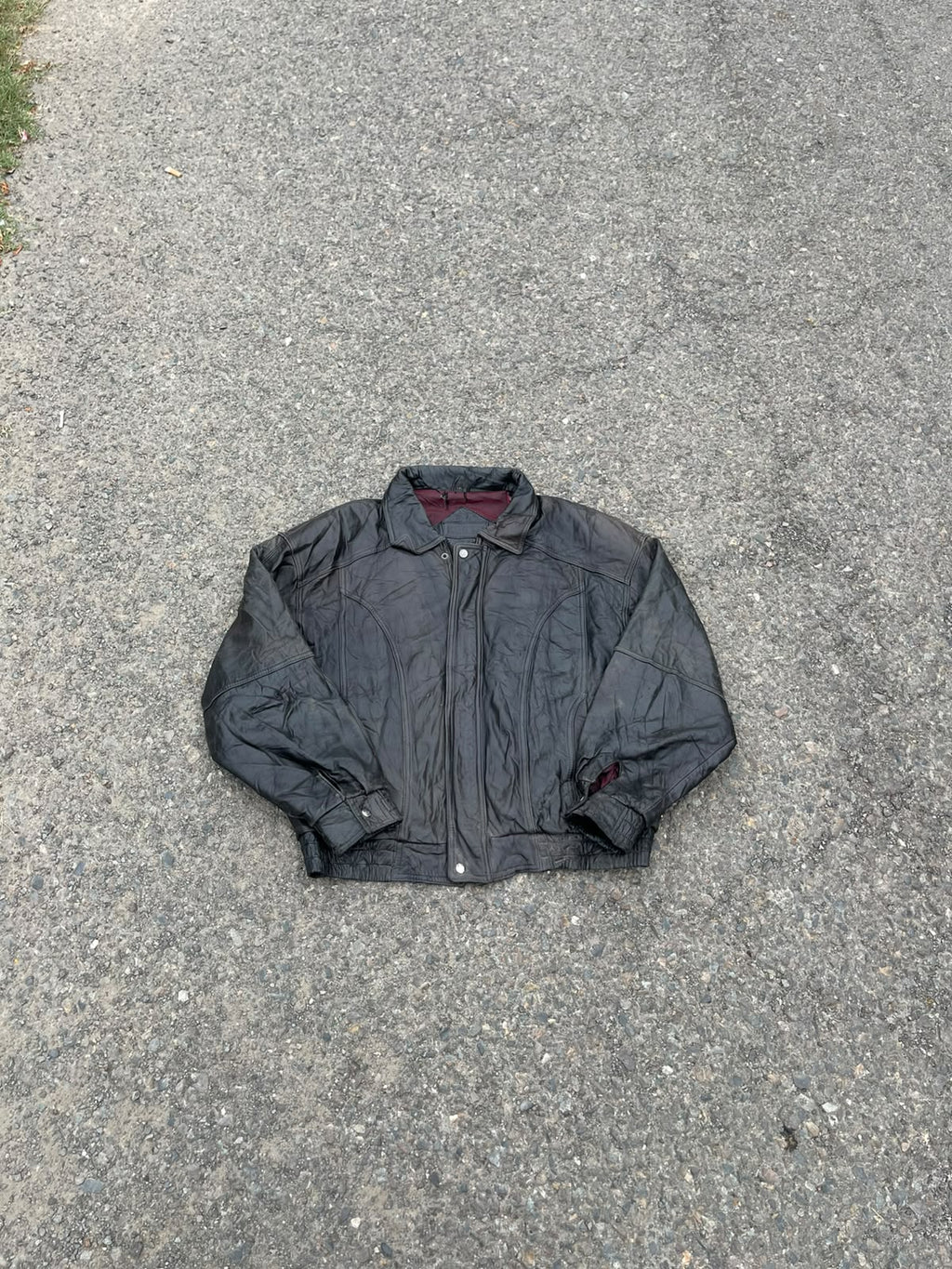 Vintage Moores real leather jacket