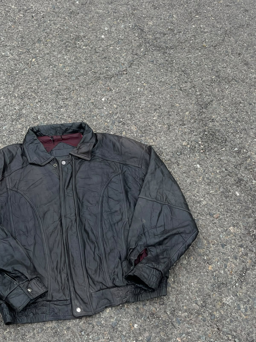 Vintage Moores real leather jacket
