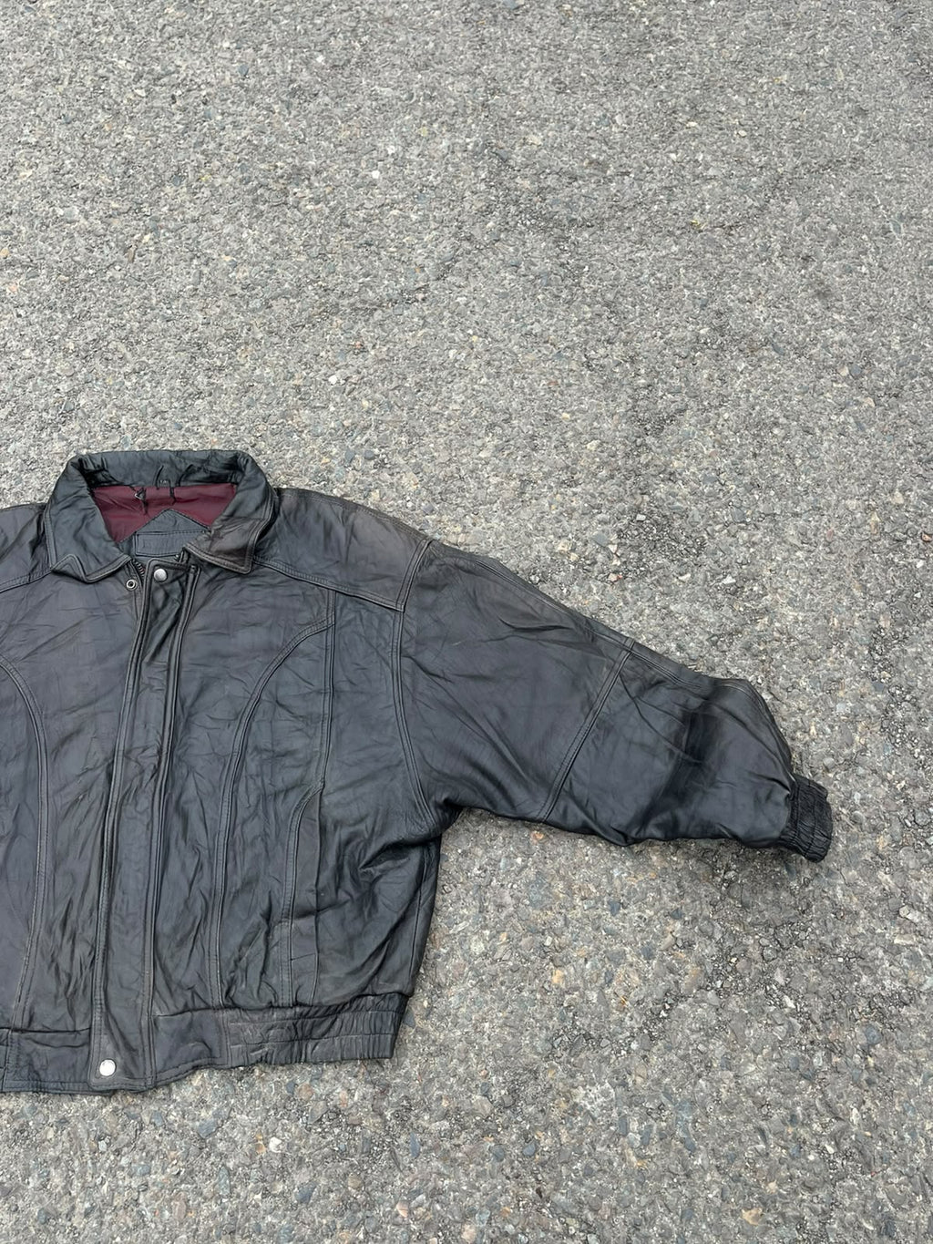 Vintage Moores real leather jacket